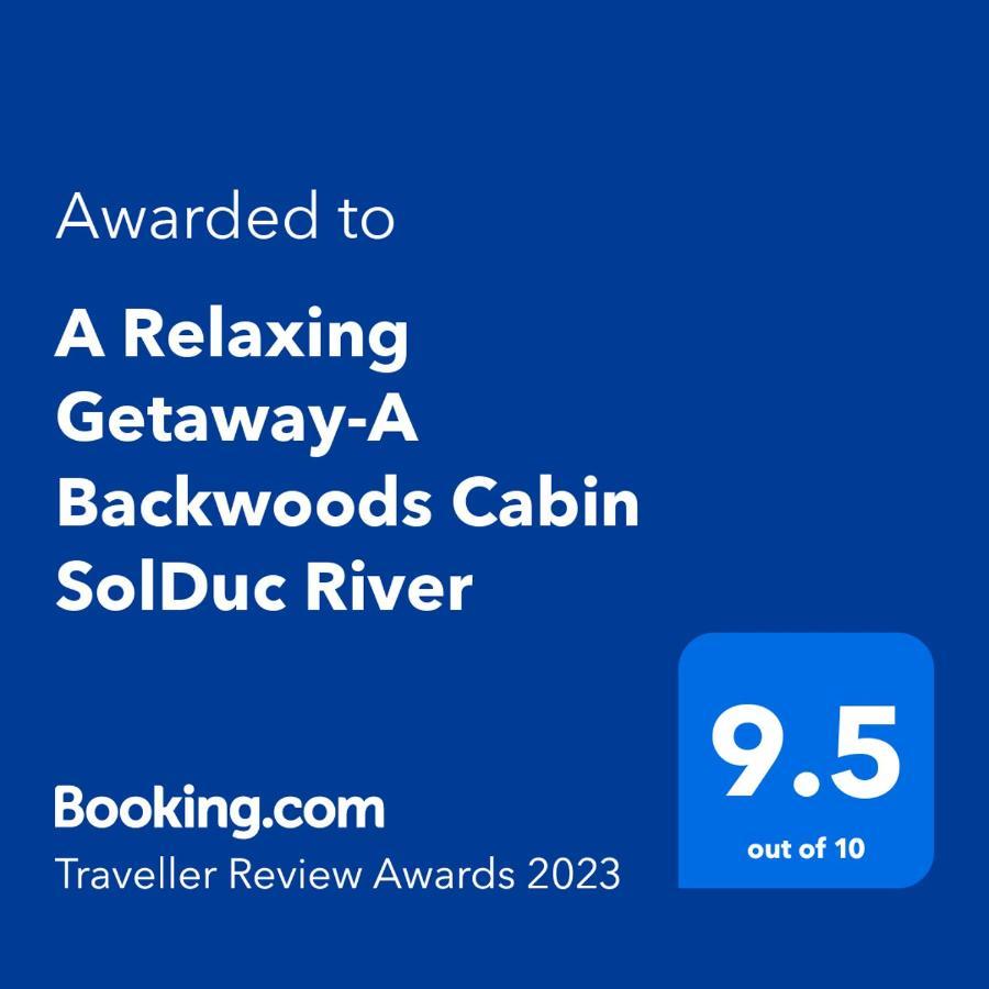 A Relaxing Getaway-A Backwoods Cabin Solduc River Beaver Luaran gambar